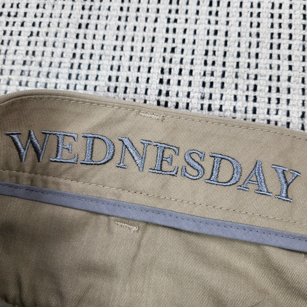 Bonobos Wednesday Pants Mens 32x30 Beige Chino Flat Front Straight Leg Casual - Picture 4 of 8